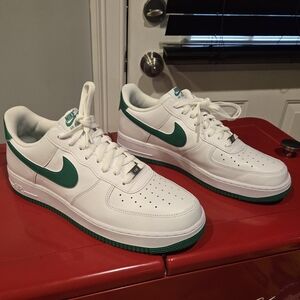 NIKE AF1 13M WHITE/CELTIC GREEN
